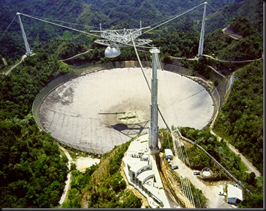 Radiotelescópio de Arecibo (Foto: NAIC)